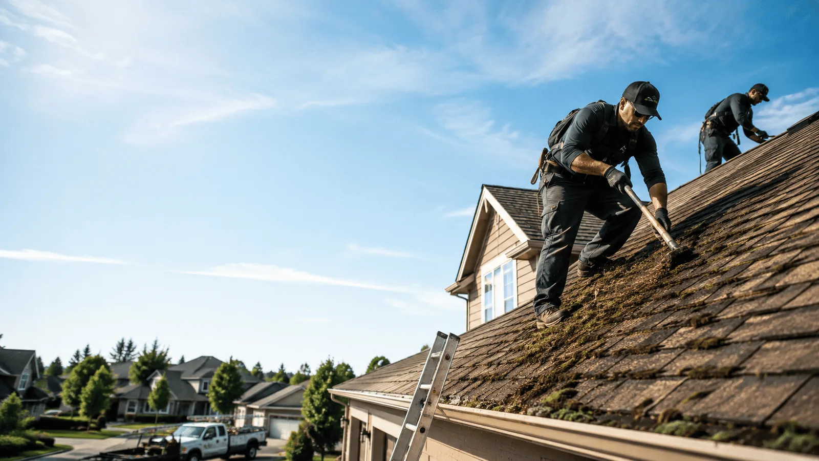 Roof Moss Removal in Julian, WV near me